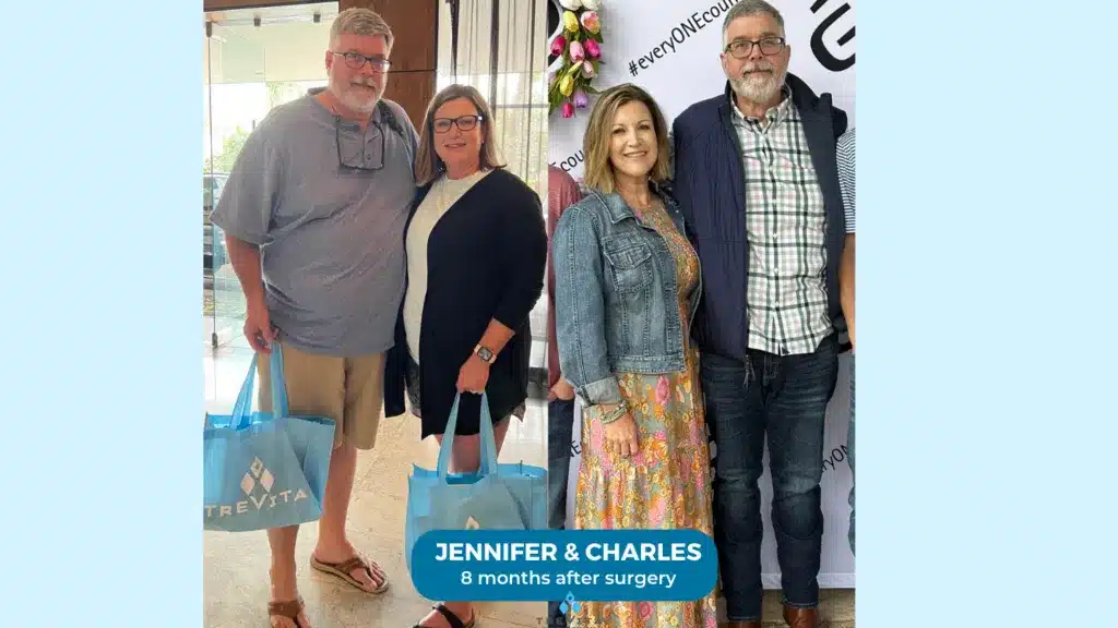 transformation for Jennifer and Charles