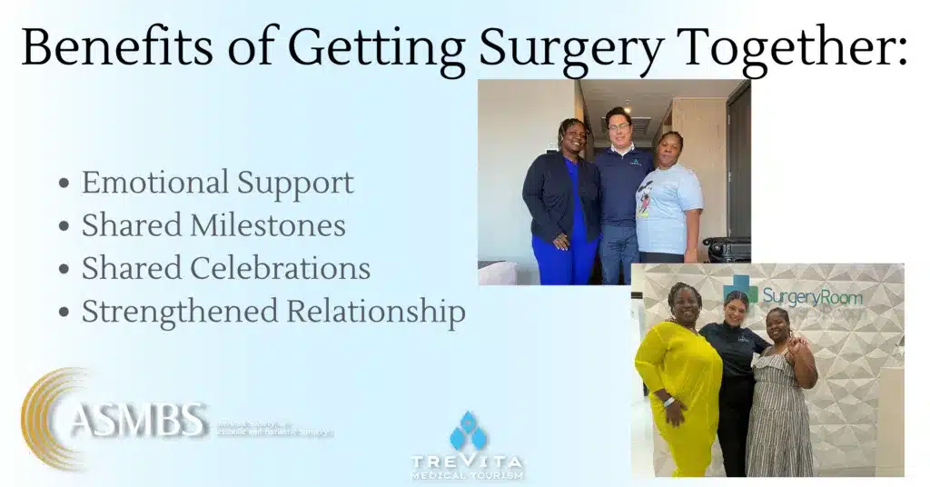 getting bariatric surgery with a friend or family member