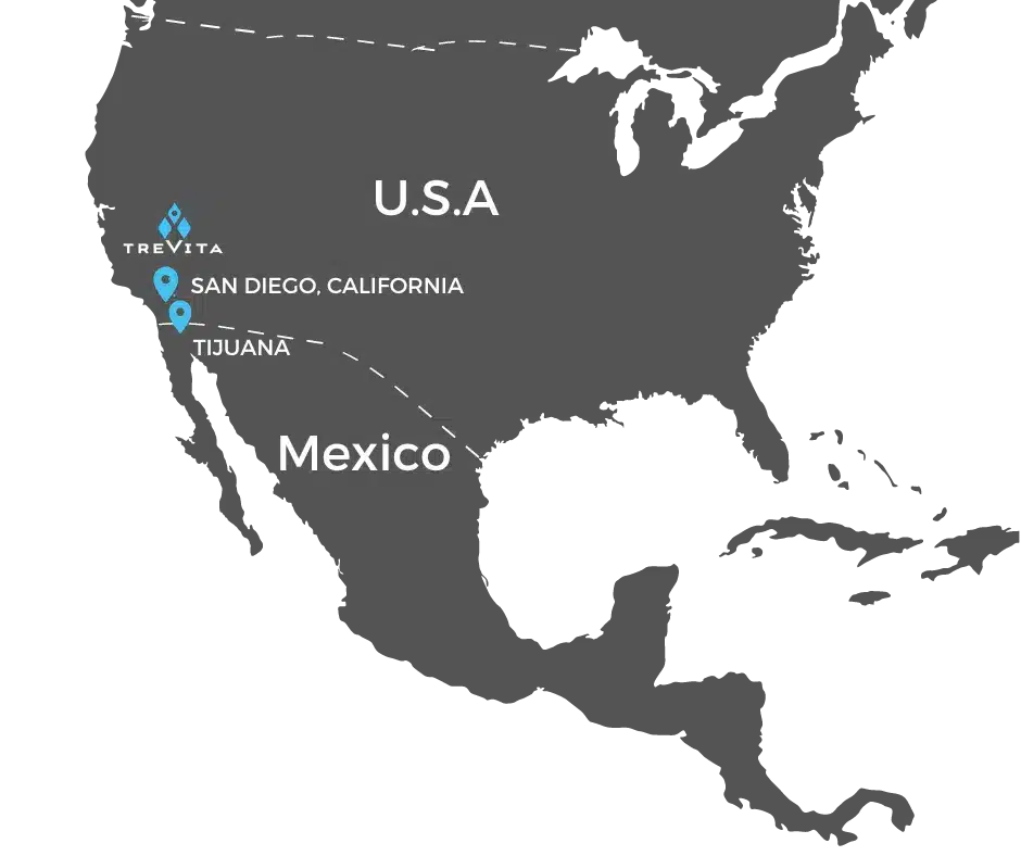 San Diego to Mexico: Map and Travel Guide